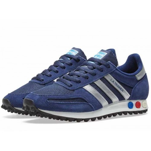 Shoes adidas - La Trainer CQ2278 Dkblue/Metsil/Dgreyh - Sneakers - Low  shoes - Men's shoes | efootwear.eu