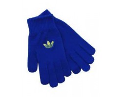 Перчатки adidas, модель Trefoil Gloves, цвет голубой