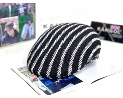 Kangol Twist Stripe 504 (Black/White)