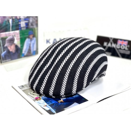 Kangol Twist Stripe 504 (Black/White)