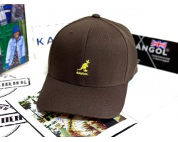 Kangol Wool Flexfit Baseball (Peat Brown)