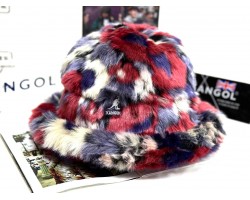 Kangol Faux Fur Casual (Purple Multi Camo Flower)